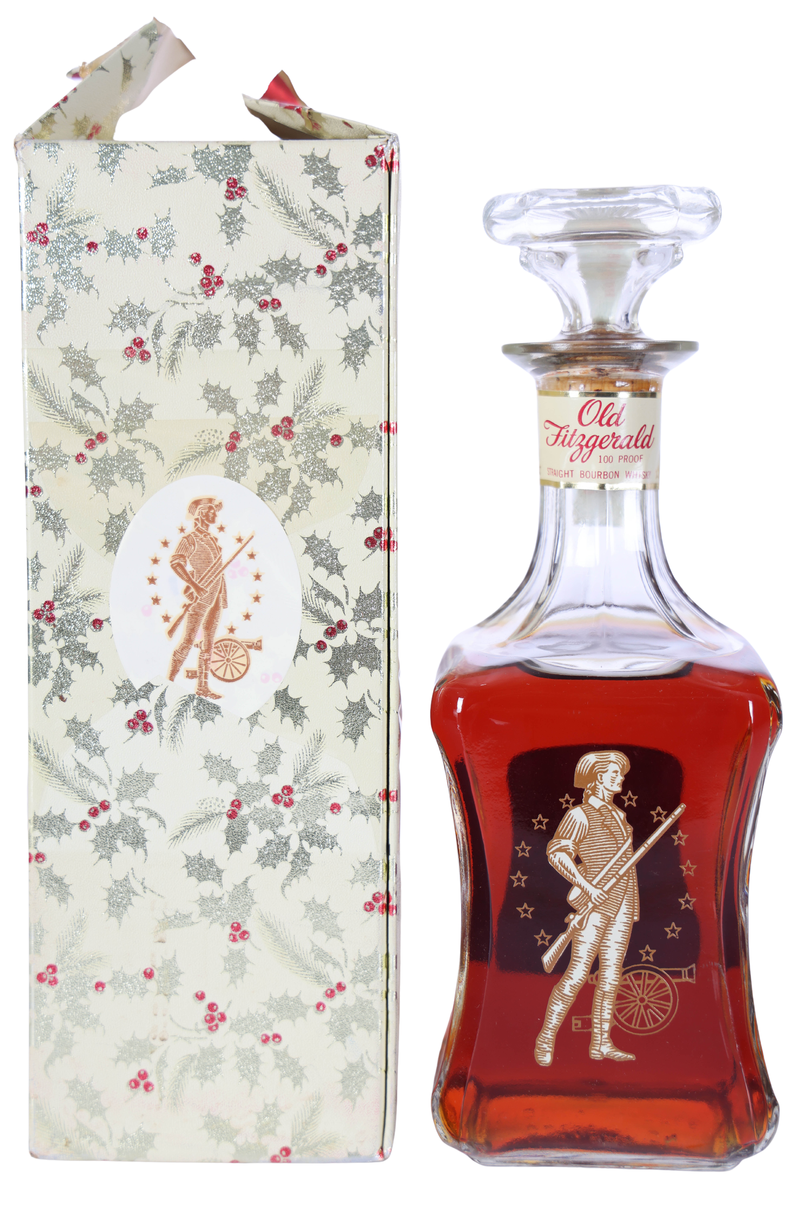 Old Fitzgerald Bottled in Bond 'Colonial Decanter' 1963-1969